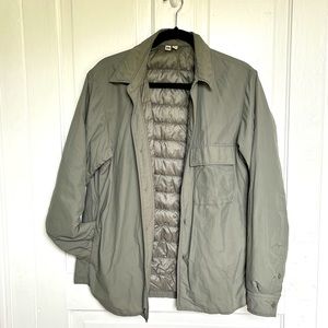 Uniqlo packable faux down jacket